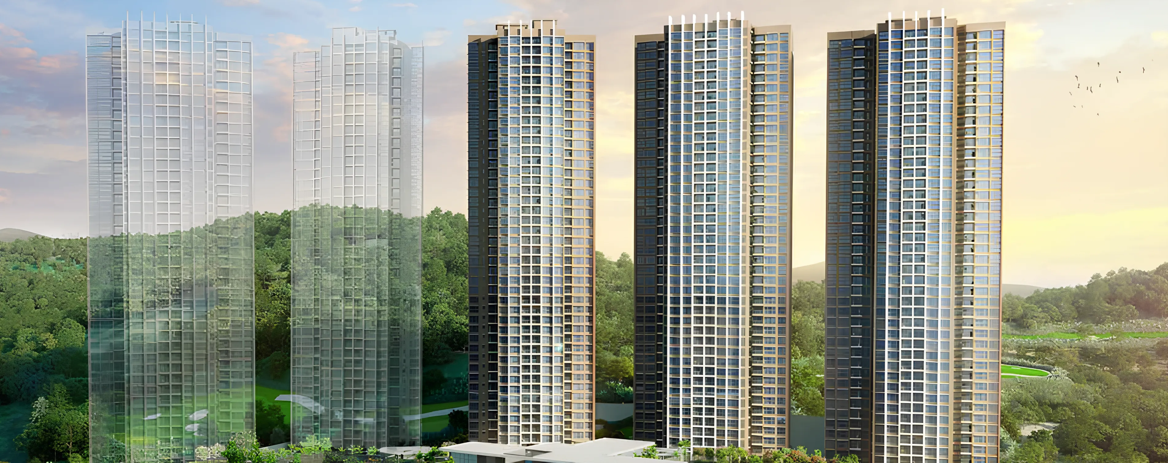 Godrej Kharghar Aerial View